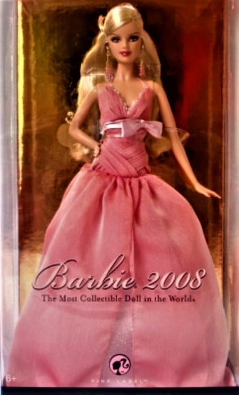 Regulatie Verhoogd Typisch 2008 Barbie Doll - Walmart.com