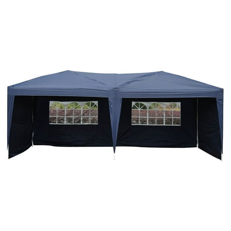 Zimtown 10'x 20' 4 Walls Pop up Outdoor Instant Folding Wedding Canopy Party Tent Gazebo EZ