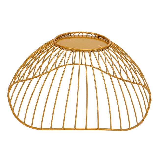 Metal Wire Fruit Basket, Breathable Hollow Wire Fruit Bowl Simple Style Large Capacity Anti Overturn For Fruits