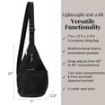 thumbnail image 3 of Baggallini Mini Sling - 12x7 Sling Crossbody Bag Backpack with Adjustable Shoulder Strap, 3 of 8