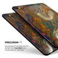 thumbnail image 3 of DesignSkinz Colorful Gold Mixed Acrylic Full-Body Skin Decal Wrap Cover for iPad Mini 3 (A1599/A1560), 3 of 4