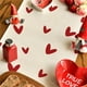 thumbnail image 5 of Bandera de mesa colorida para San Valentín, restaurante, sala de estar, decoración de mesa, aniversario de boda, decoración de ambiente, 4 tamaños disponibles, 5 of 6