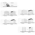 thumbnail image 4 of Eyebrow Stencils for Symmetrical Brows Makeup Tool with Paper Templa, 4 of 4