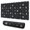 Dark Blue Sun-2, variant on Long Mouse Pads for Desk,Dark Blue Sun Moon Star Pattern Desk Mats on Top Of Desks, Desk Mouse Pad Extra Large with 3mm Non-Slip Base and Stitched Edge for Gaming,Office,Work,Home 31.5"x11.8"