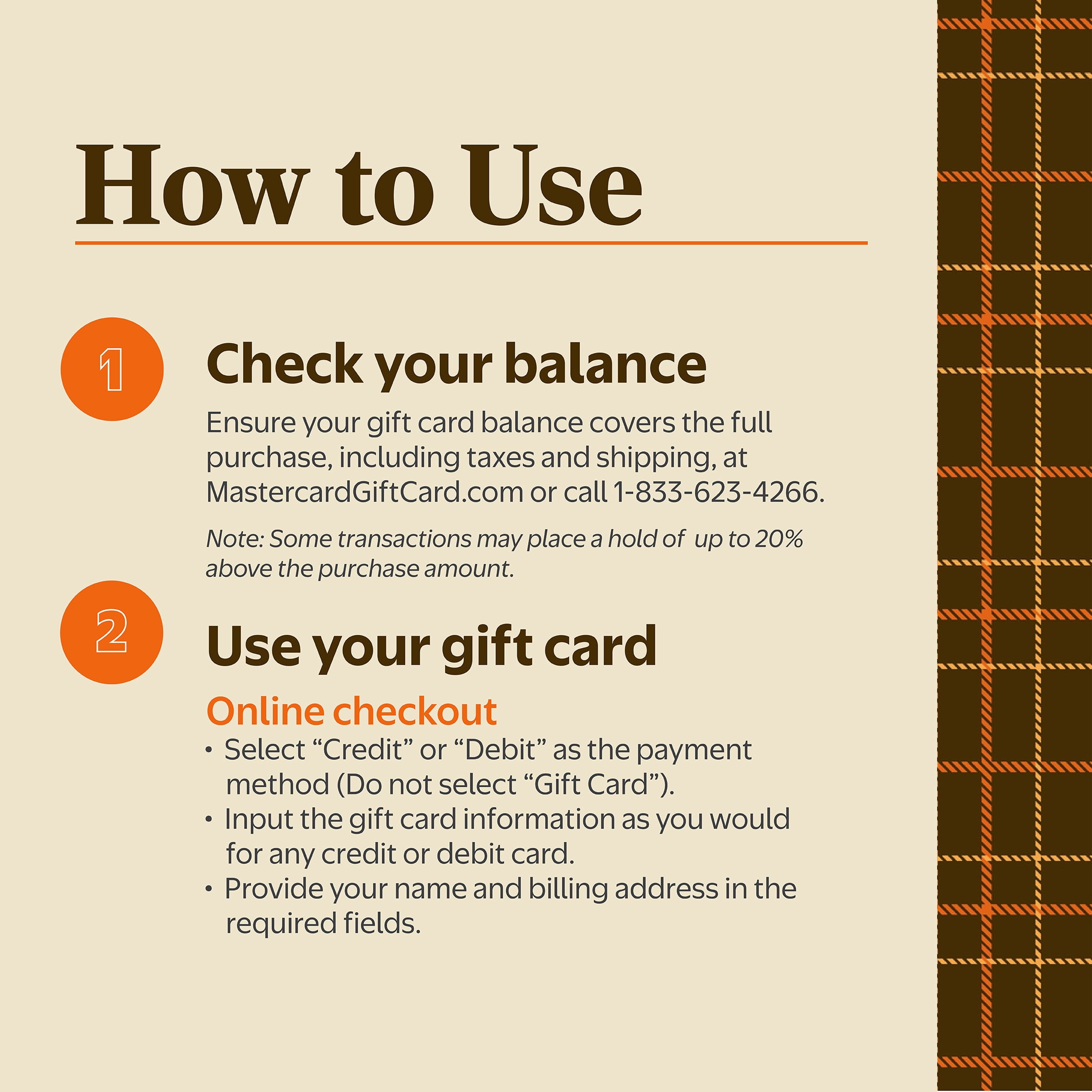 Mastercard® $20-$500 Fall eGift Card (Plus $6.84 Purchase Fee) [Email Delivery]