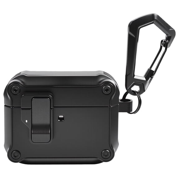 Vena For Apple AirPods Pro 3 Case Cover with Auto Open Lock, Elastic Protective Cover Compatible with MagSafe AirPods Pro Gen 3 3rd Generation, Black