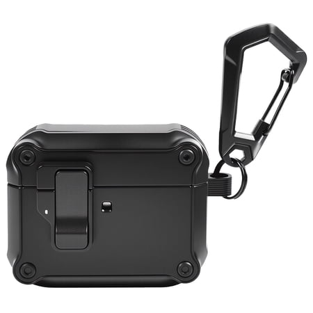 Vena For Apple AirPods Pro 3 Case Cover with Auto Open Lock Elastic Protective Cover Compatible with MagSafe AirPods Pro Gen 3 3rd Generation Black