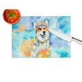 thumbnail image 4 of Alaskan Malamute Hippie Dawg Glass Cutting Board Large 12 in x 15 in, 4 of 5