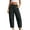 Dark Gray-Inverlee Sweatpant, variant on Women's Drawstring Elastic High Waist Cropped Baggy Sweatpants Large Patch Front Pockets Loose Athletic Barrel Pants Black (S-XXXL)