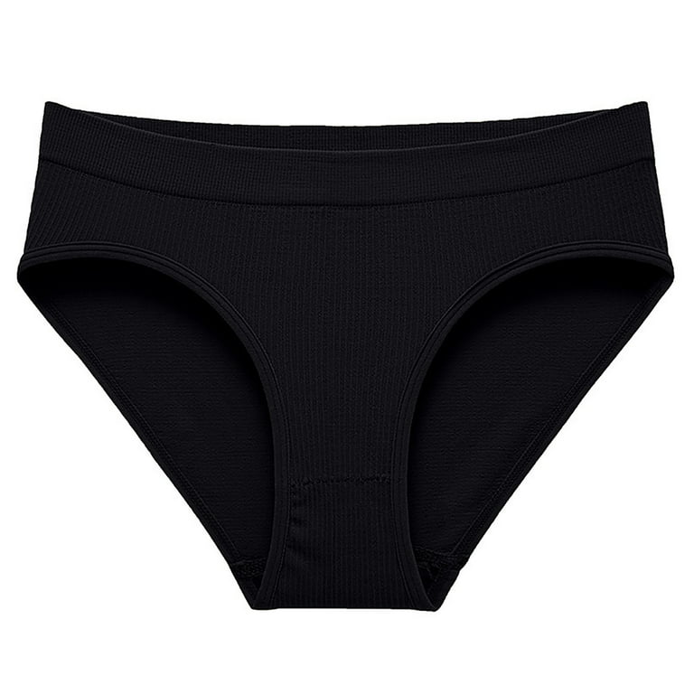 Personality Design Solid Color Casual Panties Simple and Exquisite