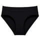 thumbnail image 1 of Gibobby Ropa Interior Elástica para Mujer Diseño de personalidad Bragas casuales de color sólido Diseño simple y exquisito(Negro， L), 1 of 4