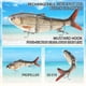 thumbnail image 5 of Señuelos de pesca eléctricos robóticos para nadar, señuelos recargables por USB, señuelos de natación multiarticulados con luz LED, señuelos duros, aparejos de pesca, 5 of 8