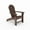 Brown#1, variant on Patio Furniture Brown Adirondack Chair – Premium HDPE Poly Lumber for Pool, Patio, and Garden Elegance,Outdoor Sofa