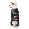 thumbnail image 1 of Balery Cool French Bulldog Wine Sudadera con Capucha para Perros Pequeños – Ropa para Mascotas, Disfraz para Perros y Gatos, Ideal para Fiestas y Cosplay-Medium, 1 of 7