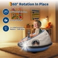 thumbnail image 6 of Ride on Electric Bumper Car for Kids & Toddlers, 12V Ride on Car with Remote Control, Safe 360° Spin Electric Bumper Car with Lights & Music, Toddler Toys Gift for Ages 1-5, 6 of 8