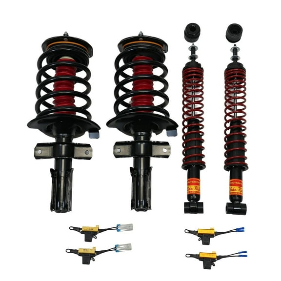 Strutmasters 4-Wheel Air Suspension Conversion Kit With Resistor for 1994-1998 Cadillac Deville 4.6L (CA34ER)
