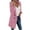 Pink, variant on LYXSSBYX Winter Coats for Women Plus Clearance Fashion Womens Plus Size Warm Coat Cardigan Winter Solid Long Sleeve Outerwear Tops