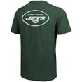 thumbnail image 3 of New York Jets Majestic Threads Tri-Blend Pocket T-Shirt - Heathered Green, 3 of 3