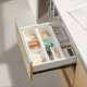 thumbnail image 2 of Organizador de Cajones Retráctil para Escritorio, Caja de Almacenamiento con Compartimentos, Contenedor de Ropa Ajustable, Caja de Almacenamiento para Clasificar Maquillaje A, 2 of 7