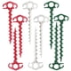 thumbnail image 1 of Estacas en espiral para tienda de campaña COBARYEN, 24 cm, fibra de nailon, paquete de 9, 1 of 8