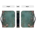 thumbnail image 4 of Personalized Pattern PU Leather Bible Bag Zipper Book Cover, Heavy Duty Protective Carrying Case Tote Organizer with Handle for Church and Study, 4 of 6