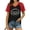 A27 Red-Game Day, variant on Mifsaly Football Shirt Women V-Neck Short Sleeve Game Day Shirts Glitter Letter Graphic Sport Pullover Team Fans Game Day Football Tee XXXL