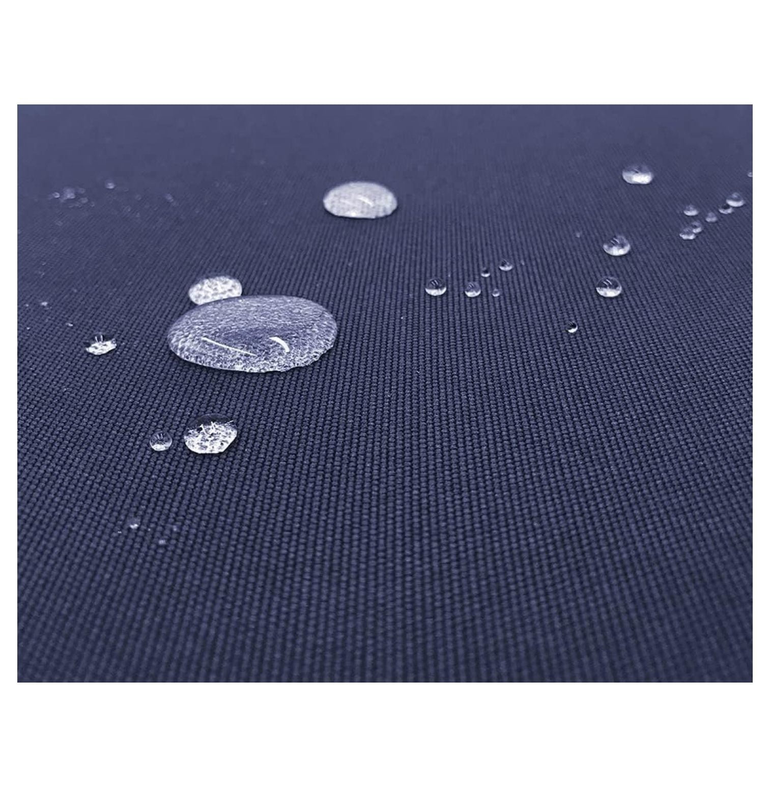 CozyLounge Midnight Dark Navy Outdoor Water Patio Chair Cushion Seat Pillow Covers (24"x24"x4" (4 Covers))