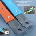 thumbnail image 4 of Mini Pry Bar, Arc Shaped Semi Circular Head Universal Portable Stainless Steel Multi Functional Crowbar Nail Puller Tool with Handle for Home Processing, 4 of 7