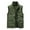 Army Green Tops for Men, variant on IYTR Men's Outdoor Fleece Vest Warm Sleeveless Jacket Stand Collar Multi-Pockets Waistcoat Male Winter Coats Windproof Thermal Vest