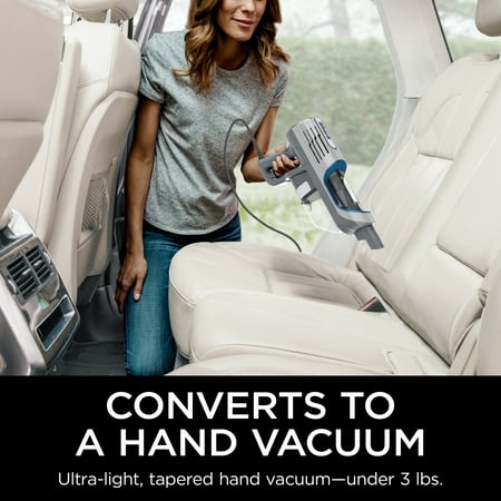 Shark - Vertex UltraLight DuoClean PowerFins Corded Stick Vacuum with Self-Cleaning Brushroll - Colbalt Blue