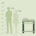 thumbnail image 4 of Furinno Simplistic 32-Inch Black Computer Desk, Small Office Desk, Rectangular Home Office Desk with Shelf, Gaming Desk for Home Office, Bedroom, Study Room, Black Espresso, 4 of 5