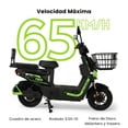 thumbnail image 2 of Bici Eléctrica B12 Neo Moto Bike, 65km/h, 1200W, 2 of 12