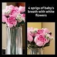 thumbnail image 6 of LEGO Botanicals Bouquet of Pink Roses Artificial Flowers - Building Blocks for Adults, Ages 18+ - Gift for Birthdays or Special Occasions - Flowers for Home Office, Shelf or Room Decor - 10374, 6 of 10