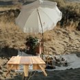 thumbnail image 1 of KAKOWELY Dual-use Wood Table Light Brown Picnic Activities 1Set, 1 of 8