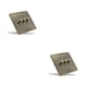 thumbnail image 4 of Yuarrent Panel de control de lámpara Accesorios de iluminación de repuesto Controlador de luz de metal Interruptor Accesorio Lámparas Type2 NO2, 4 of 6