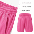 thumbnail image 5 of Men's Athletic Shorts 5-Pack, Quick-Dry Breathable Loose Fit with Elastic Waist for Running, Gym and Basketball, 5 of 10
