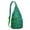 Green-9, variant on Boho Tropical Floral Sling Backpack – Hawaiian Print Hiking Daypack with Jungle Leaves, Hibiscus & Palm Leaf Design, Lightweight & Waterproof for Summer Beach & Resort Travel