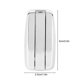 thumbnail image 3 of Pack Zinc Alloy Concealed Clothes Hooks for Closet Wardrobe Bathroom Bedroom, 3 of 4