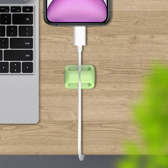 SZXZYGS Cable Holder Clips Wire Management Cord Organizer Clips Silicone Self Adhesive for Desktop Usb Charging Wire Nightstand Power Cord Wire Wire Pc Office Home