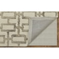 thumbnail image 6 of Feizy Lorrain Modern Geometric, Ivory/Taupe, 5' x 8' Area Rug Easy Care Stain Resistant Fade Resistant Bohemian & Eclectic Floor Rug for Living room Bedroom, 6 of 10