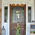 thumbnail image 5 of XDDST Easter Front Door Cross Wreath Bouquet Garland with Tulip for Front Door Decor Flower Link Day Decorations for Easter Holiday Home Wall Decor, 5 of 5