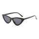 thumbnail image 1 of Gafas de sol Gafas de sol de moda Estilo retro Gafas de sol triangulares Protección solar Negro, 1 of 9