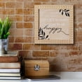 thumbnail image 2 of Crystal Art Gallery Reasons to be Happy Carved Wood Frame Wall Decor 10" x 10", 2 of 6
