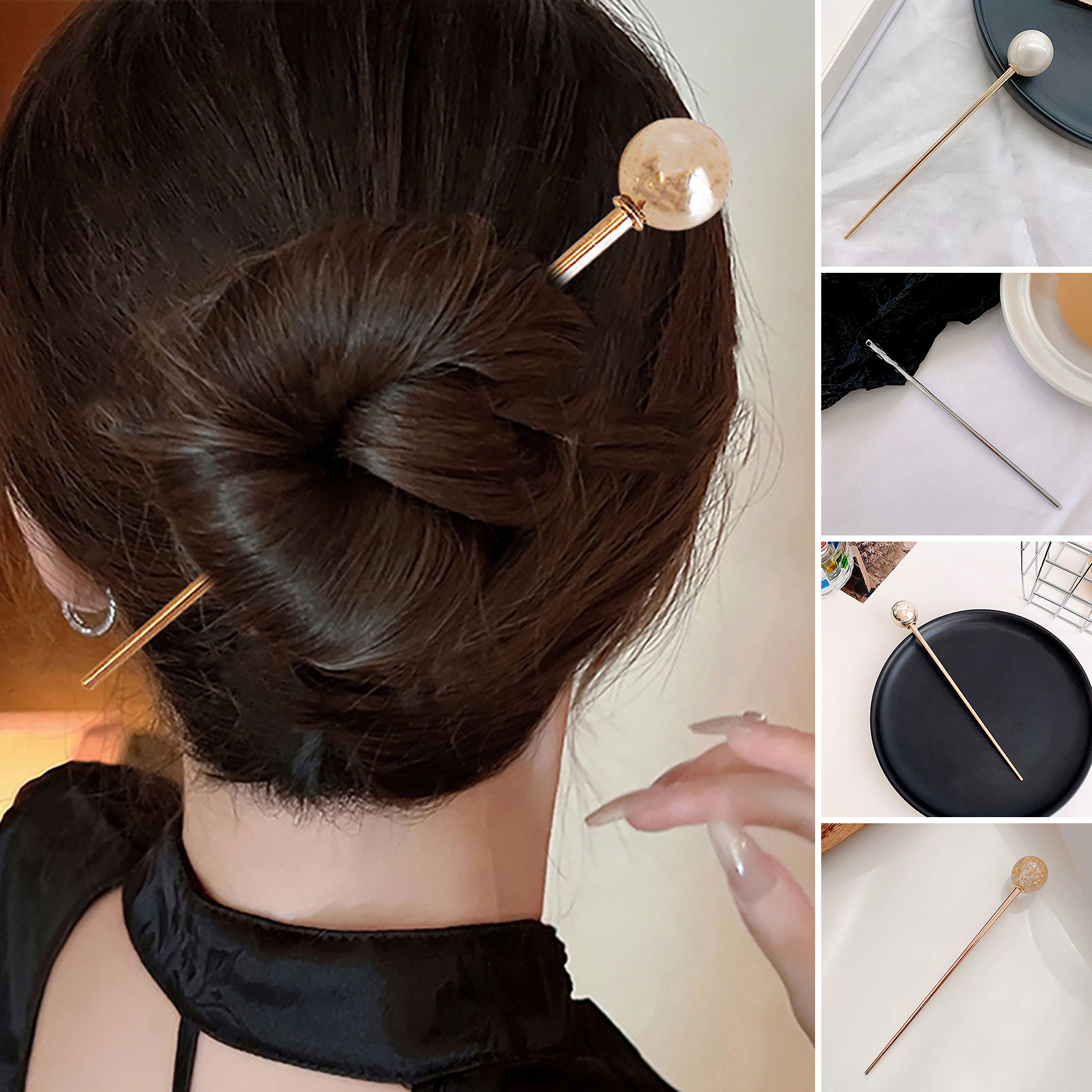 Cxda Geometry Shape Decor Hair Tie