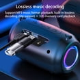 thumbnail image 6 of Tuphregyow Portable Bluetooth Speakers,Wireless Speaker Loud Stereo Sound,Outdoor Speaker With Bluetooth 5.0,Deep Bass,Clear Stereo Sound,Dual Pairing Average 7H Playtime for Home,Party,Travel, 6 of 9