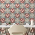 thumbnail image 3 of Ambesonne Japanese Peel & Stick Wallpaper for Home, Oriental Flower Design, 13"x72", Multicolor, 3 of 6