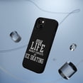 thumbnail image 5 of DistinctInk MagSafe Tough Case for Apple iPhone 15 (6.1" Screen) - My Life Mainly Consists of Ice Skating - Raised Bezel Screen Guard, 5 of 6