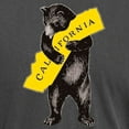 thumbnail image 3 of CafePress - Vintage California Bear Hug Illustration - Mens Comfort Colors Shirt, 3 of 5