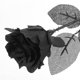 thumbnail image 5 of unbranded 4Ud Bouquet De Rosas Artificiales Negras De Alta Simulación Para En Y Oficina, 5 of 6
