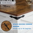 thumbnail image 5 of Farmhouse Lift-Top Coffee Table with Hidden Storage, Square Wooden Living Room Table, White, 5 of 6